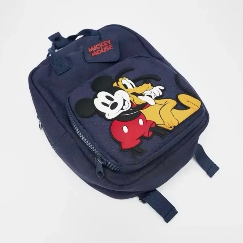Disney Navy Blue Mickey Mouse Kids Backpack